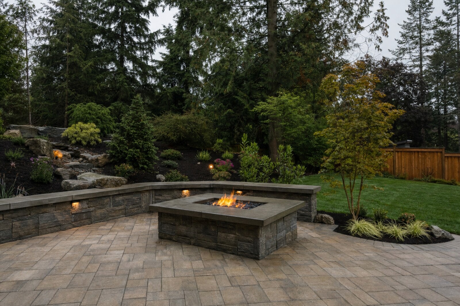 Paver Patios & Fire Pits — Ideal Touch Landscaping, Kent WA