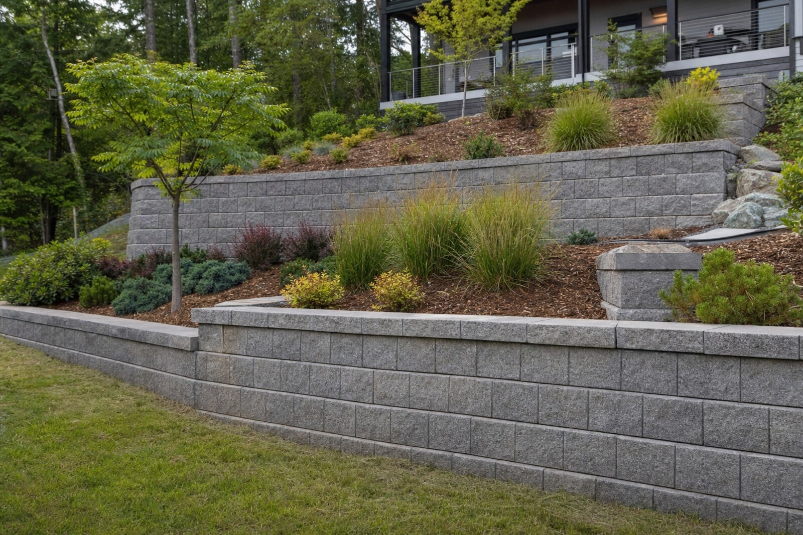Engineered Retaining Wall Systems — Ideal Touch Landscaping, Kent WA
